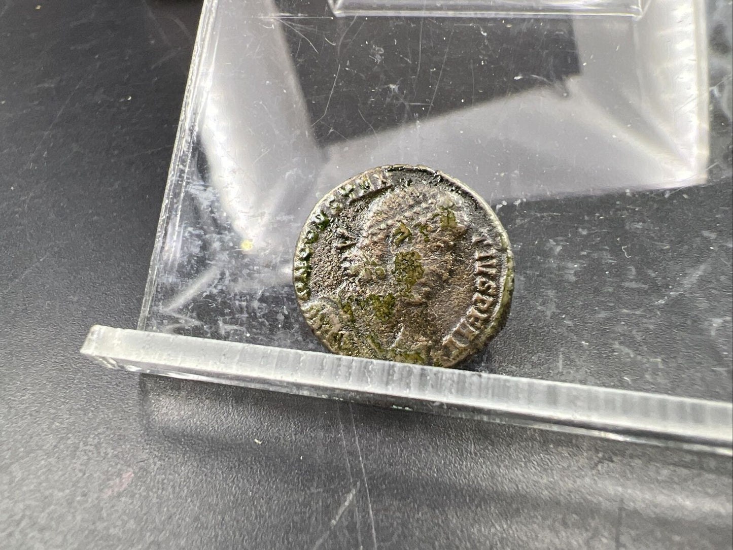 Constantine II AE3 Ancient Roman Coin c. 348-350 BC VG SKU#6246V Constantinople