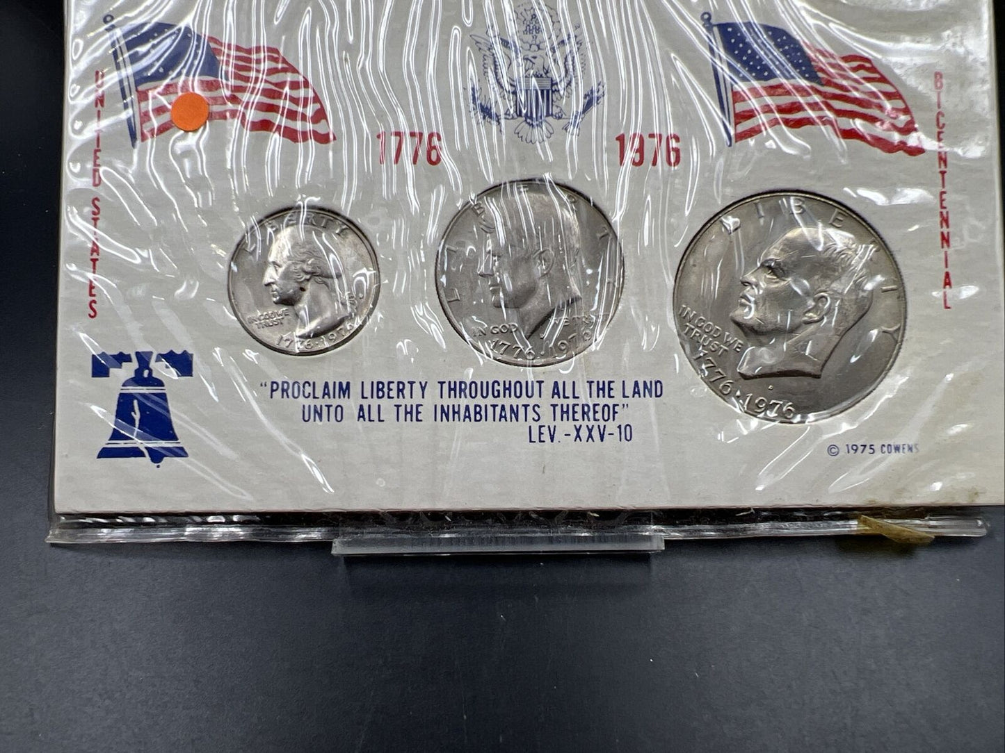 1976 Bicentennial U.S. Coins JFK Half IKE Dollar Quarter 3-Coin Uncirculated Set