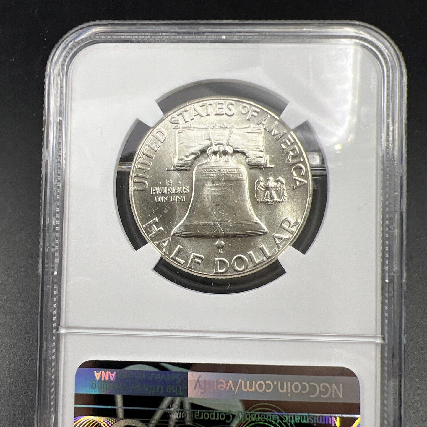 1961 P US Franklin Silver Half Dollar Coin NGC MS64 Choice BU Certified #268