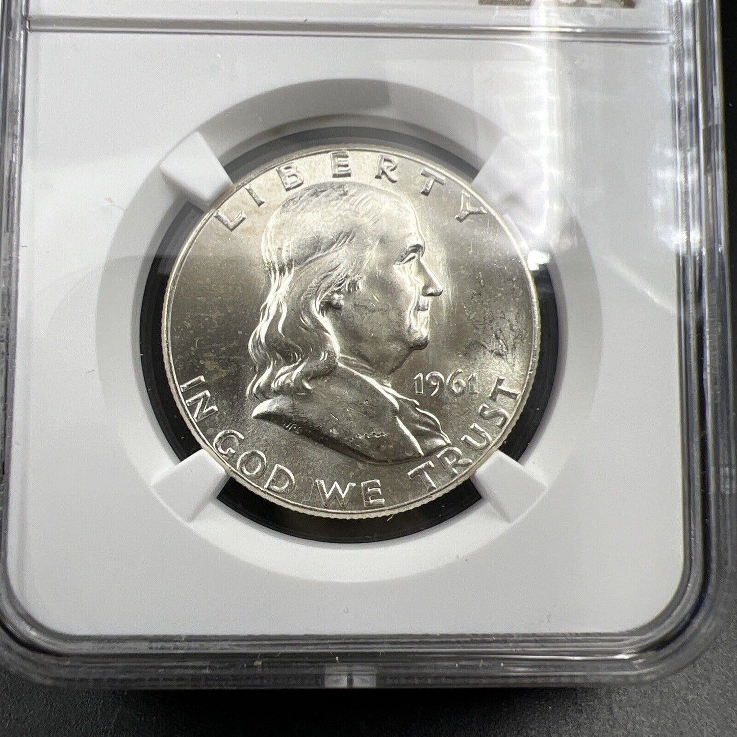 1961 P US Franklin Silver Half Dollar Coin NGC MS64 Choice BU Certified #268