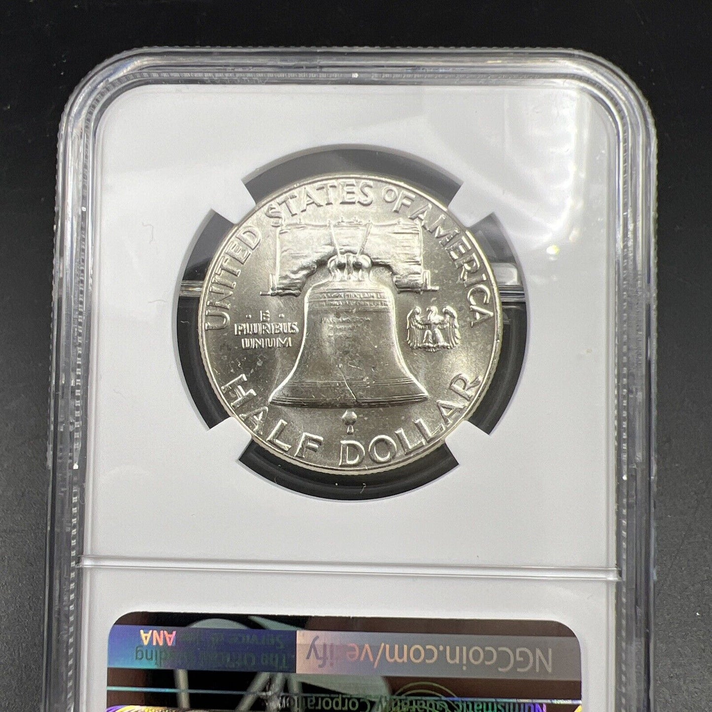 1961 P US Franklin Silver Half Dollar Coin NGC MS64 Choice BU Certified #268
