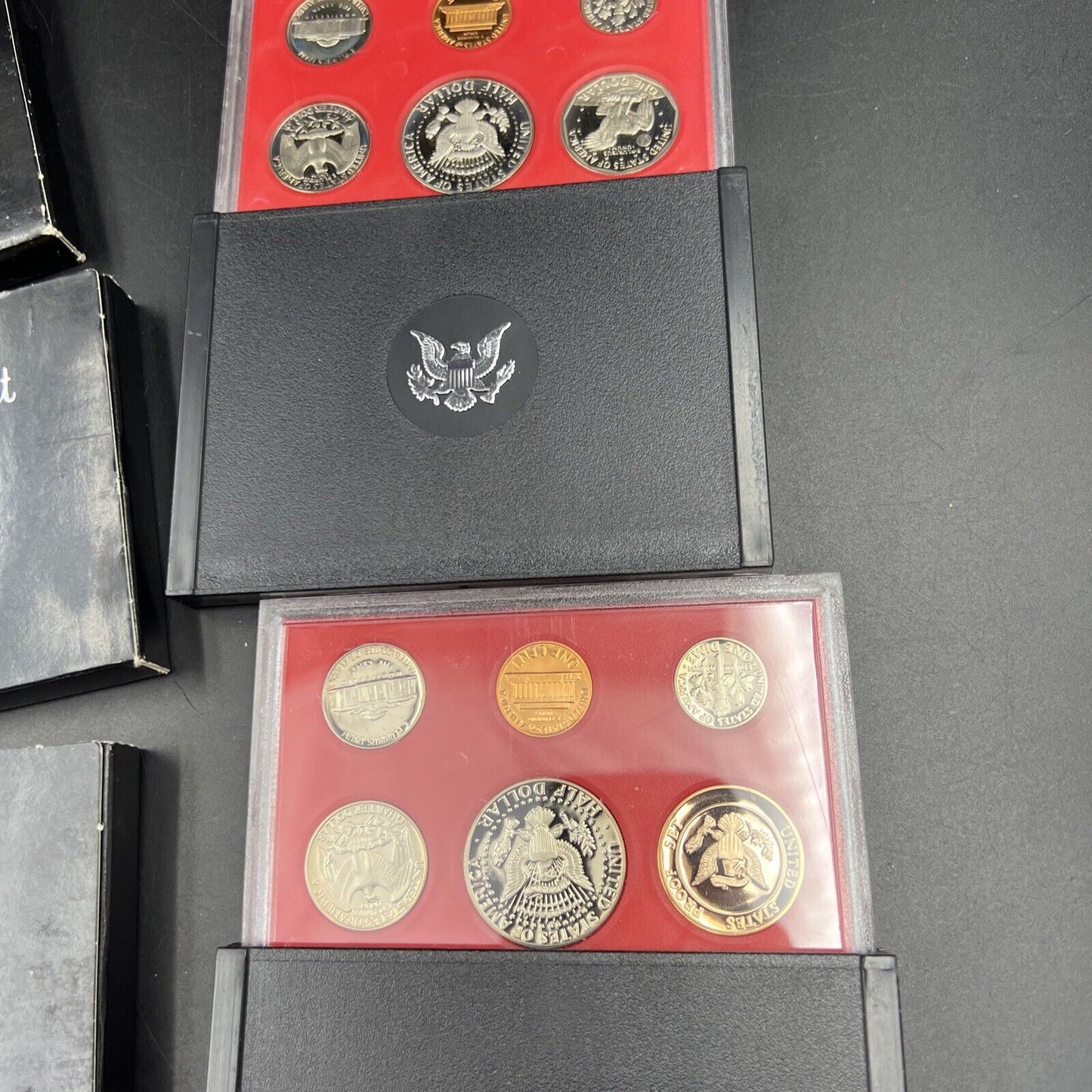 3 Set US OGP Clad Proof Set Lot Collection 1980 - 1982 S - 3 Total sets 17 Coins