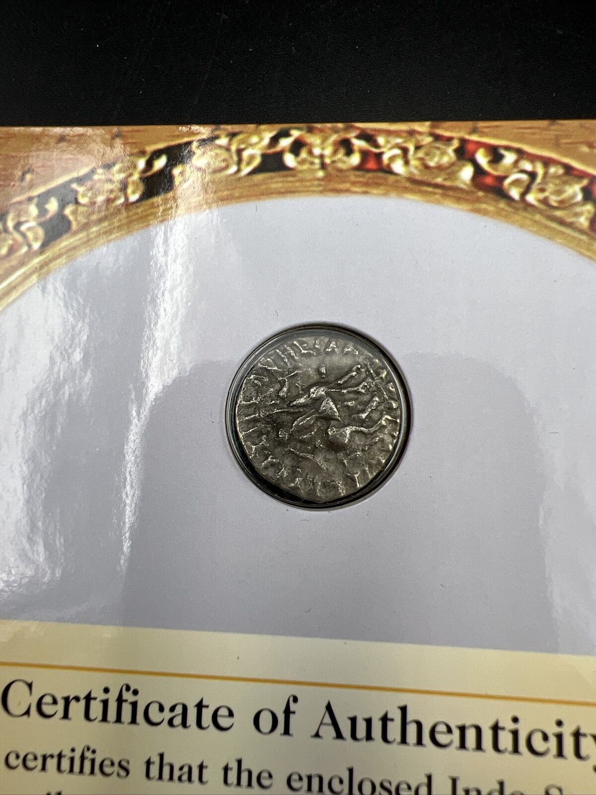1 Drachm - Azes II - Indo-Scythian Kingdom 58 BC - 12 BC Coins of Wise Men CH VF