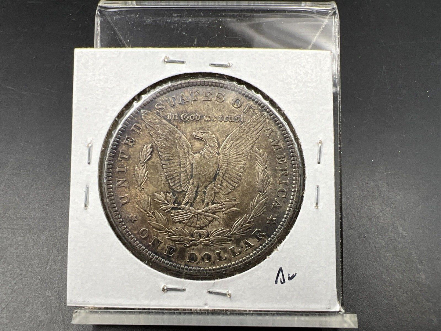 1881 P $1 Morgan silver Dollar Coin Choice AU About UNC Nice Circ Toning Toner