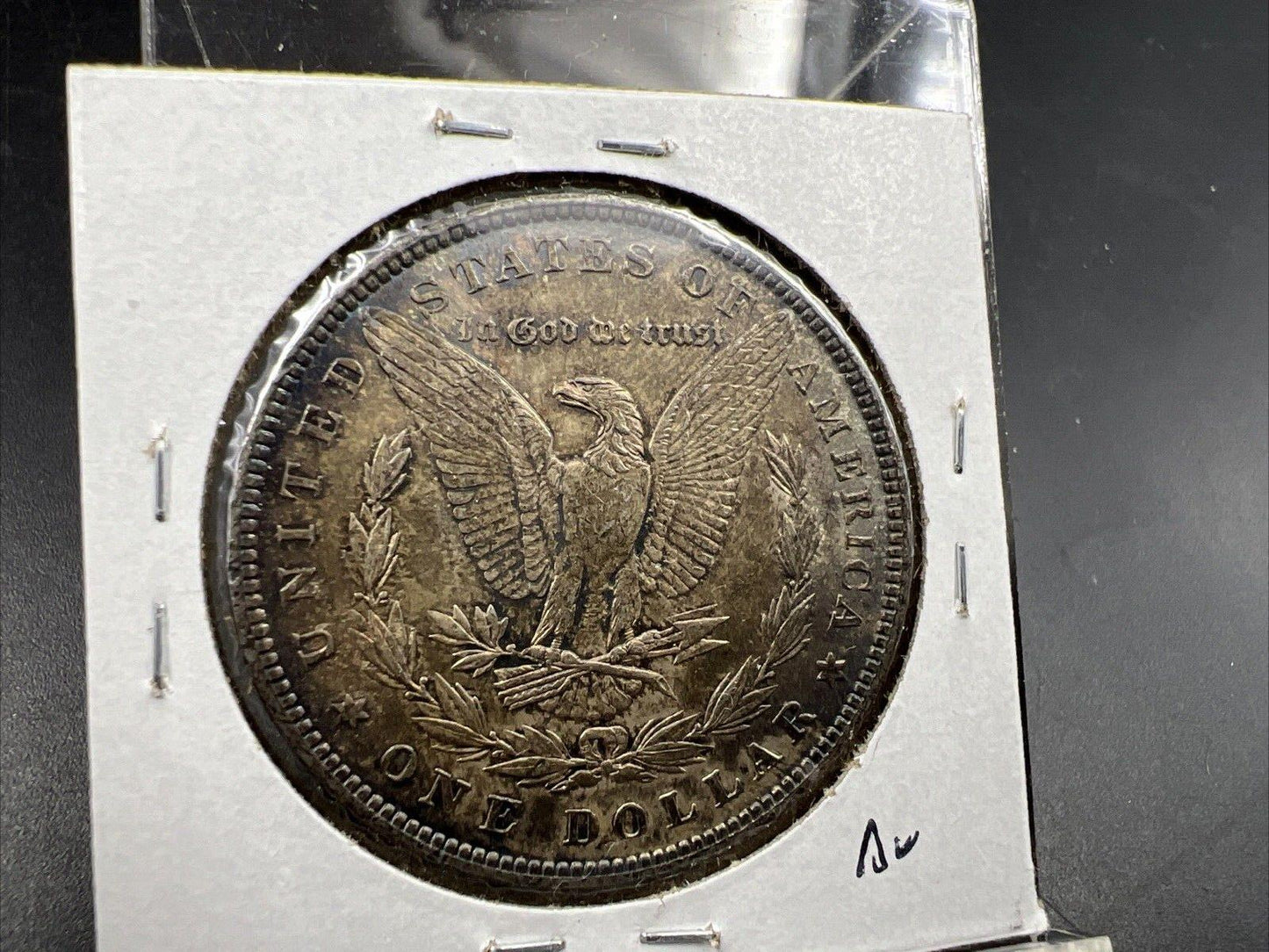 1881 P $1 Morgan silver Dollar Coin Choice AU About UNC Nice Circ Toning Toner