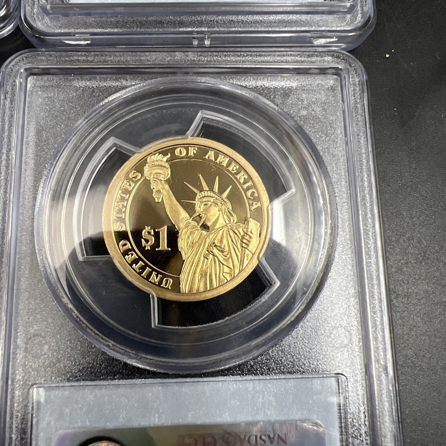 4 Coin Presidential PCGS Proof Set 2008 S Adams Jackson Monroe Van Buren PR69