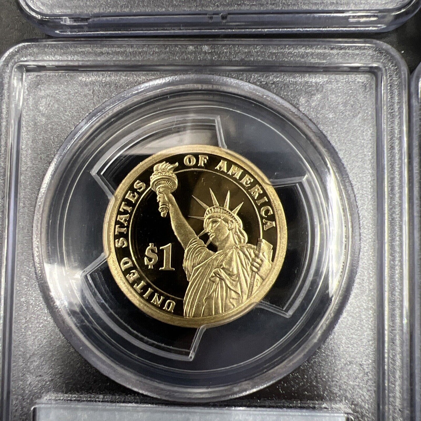 4 Coin Presidential PCGS Proof Set 2008 S Adams Jackson Monroe Van Buren PR69