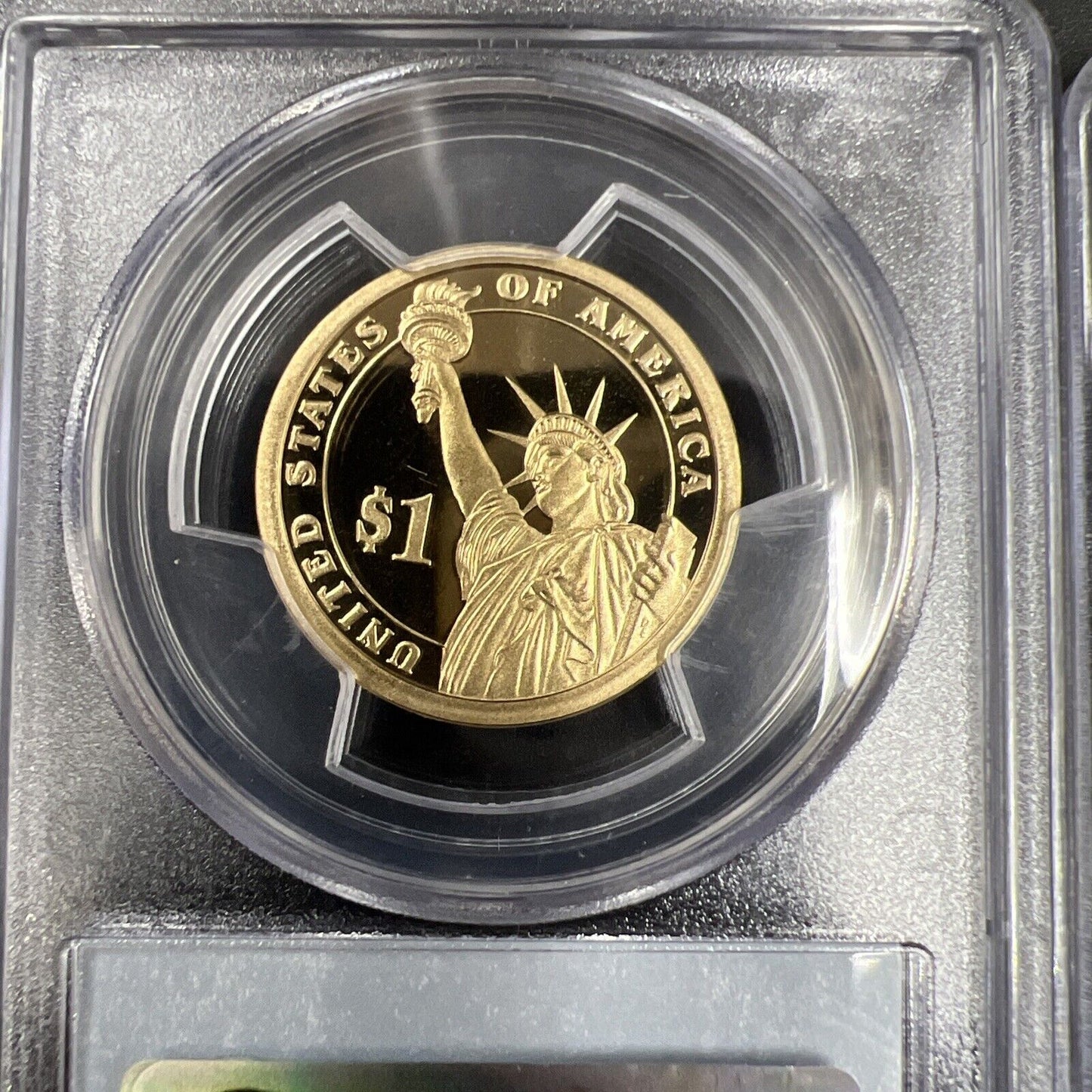 4 Coin Presidential PCGS Proof Set 2008 S Adams Jackson Monroe Van Buren PR69