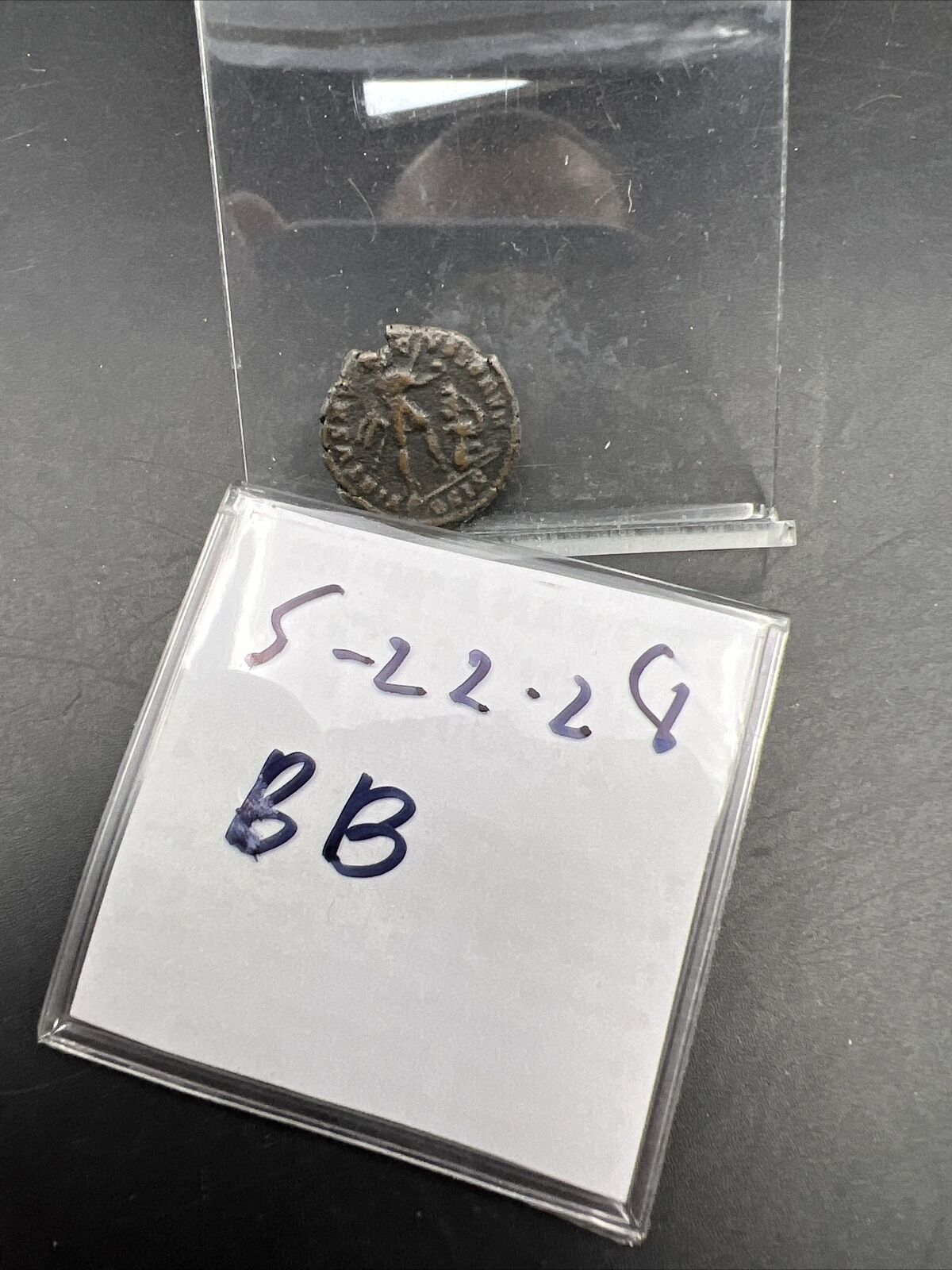 Constantius II AE3 Ancient Roman Bronze Coin c. 350 BC Fine SKU#52224BB