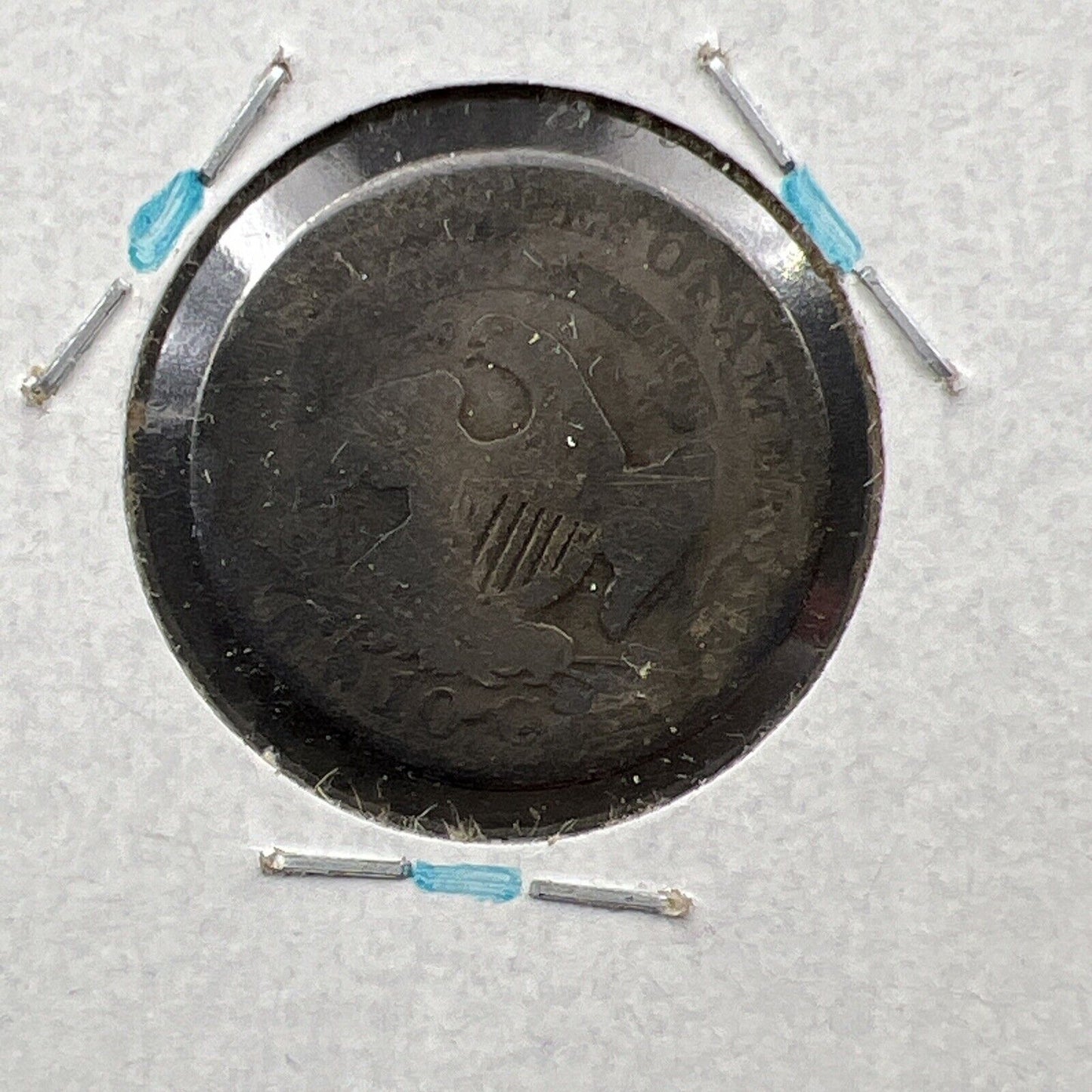 1820 10c Bust Silver Dime Coin Fair / AG About Good