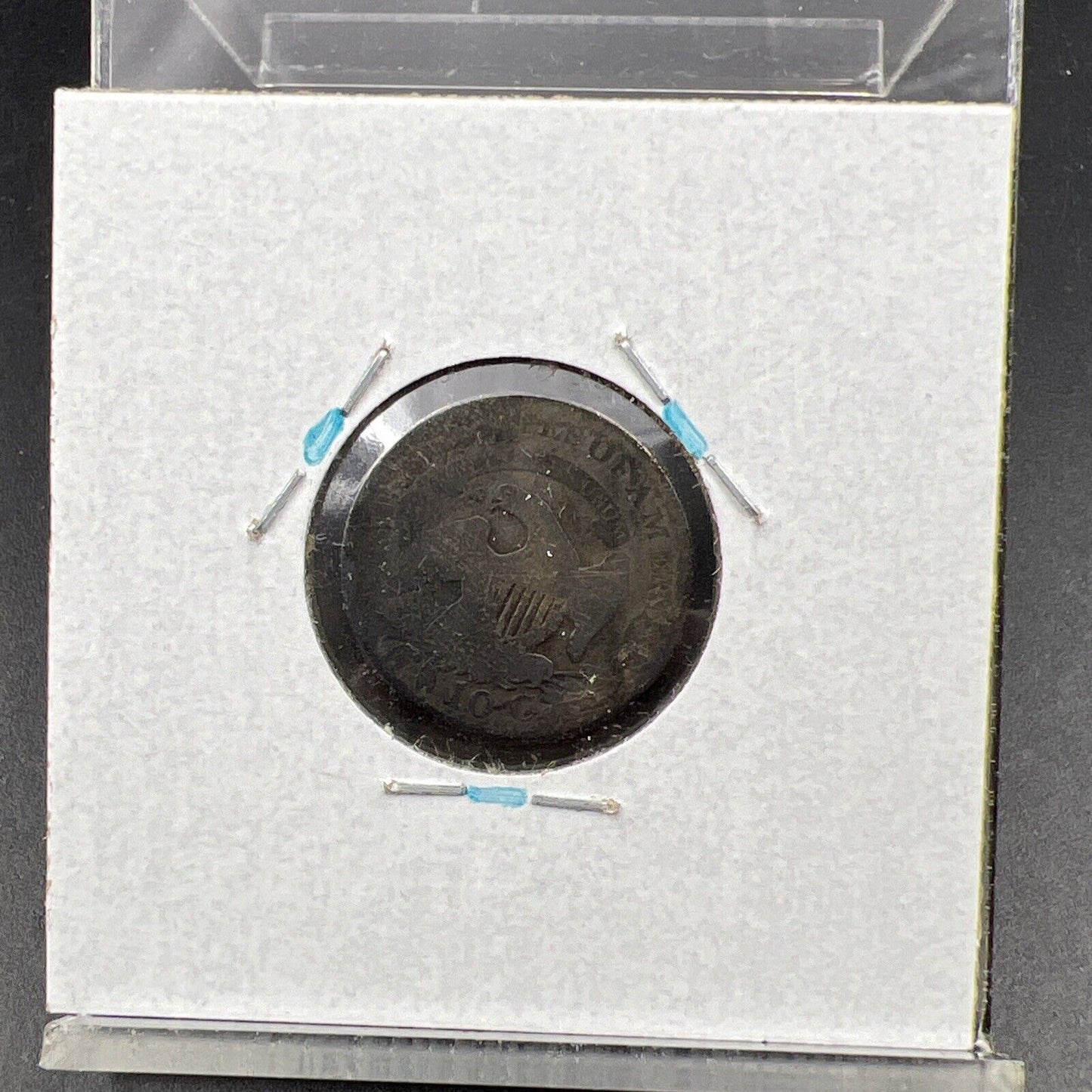 1820 10c Bust Silver Dime Coin Fair / AG About Good