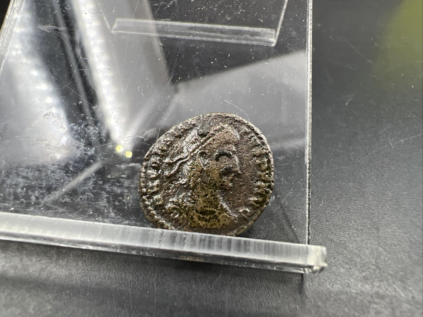 Constantius II AE3 Ancient Roman Bronze Coin c. 350 BC VG SKU#620246Ab