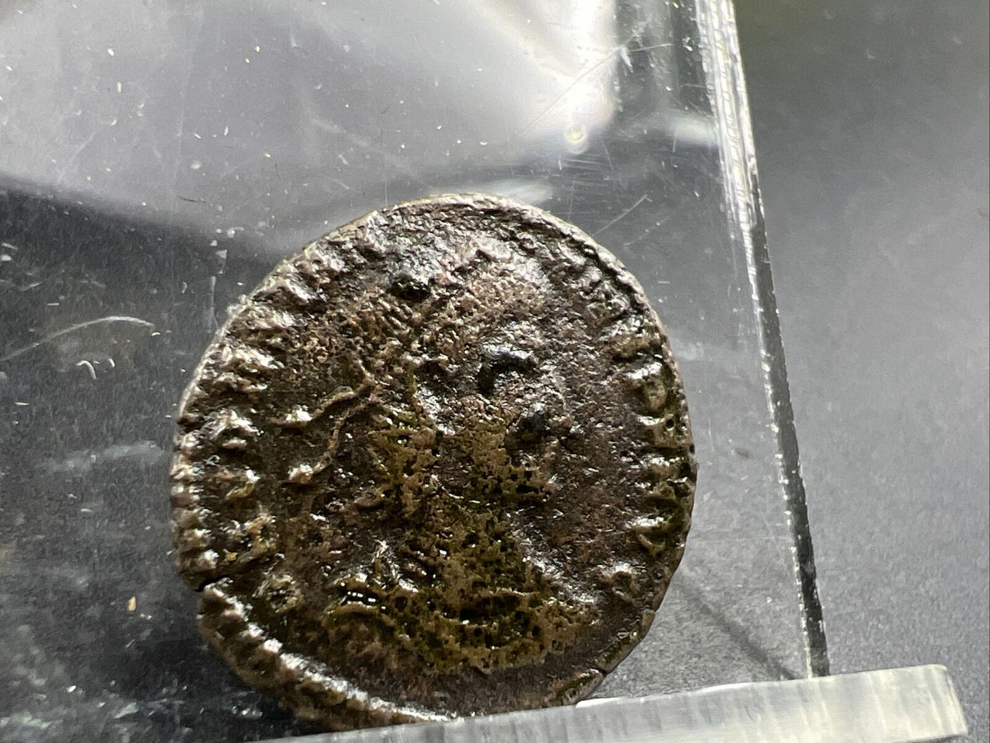 Constantius II AE3 Ancient Roman Bronze Coin c. 350 BC VG SKU#620246Ab