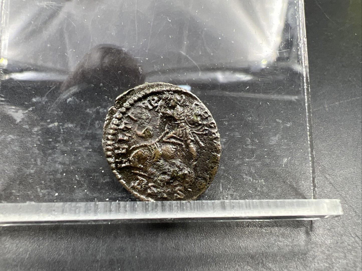 Constantius II AE3 Ancient Roman Bronze Coin c. 350 BC VG SKU#620246Ab