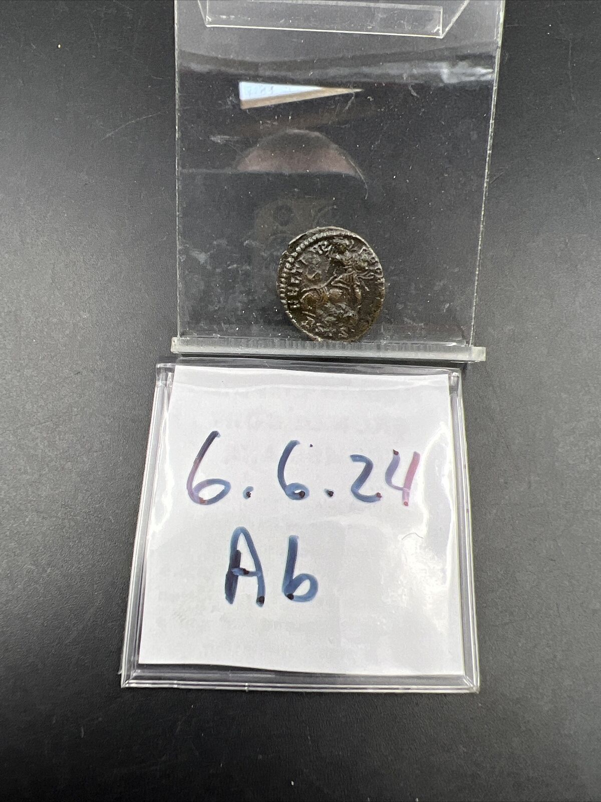 Constantius II AE3 Ancient Roman Bronze Coin c. 350 BC VG SKU#620246Ab
