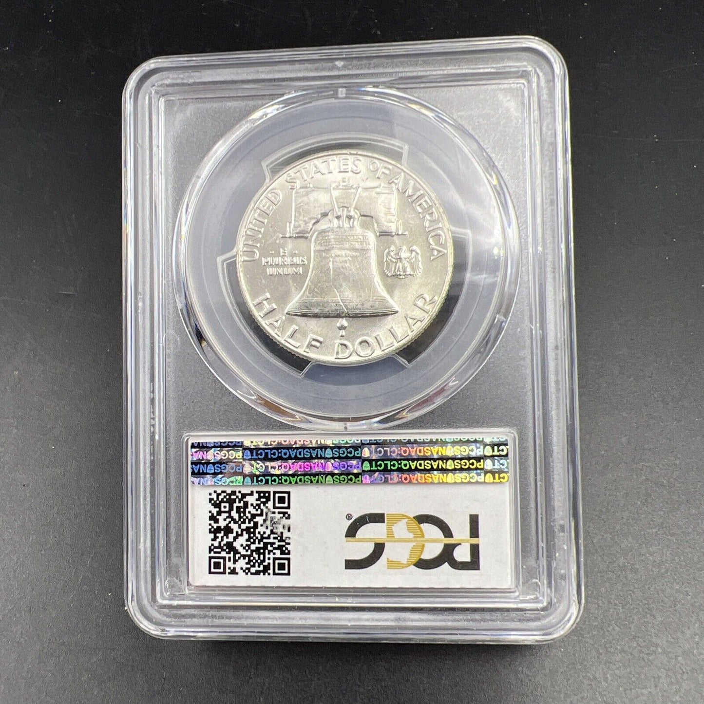 1954 D US Franklin Silver Half Dollar Coin PCGS MS64 CH Choice BU Certified