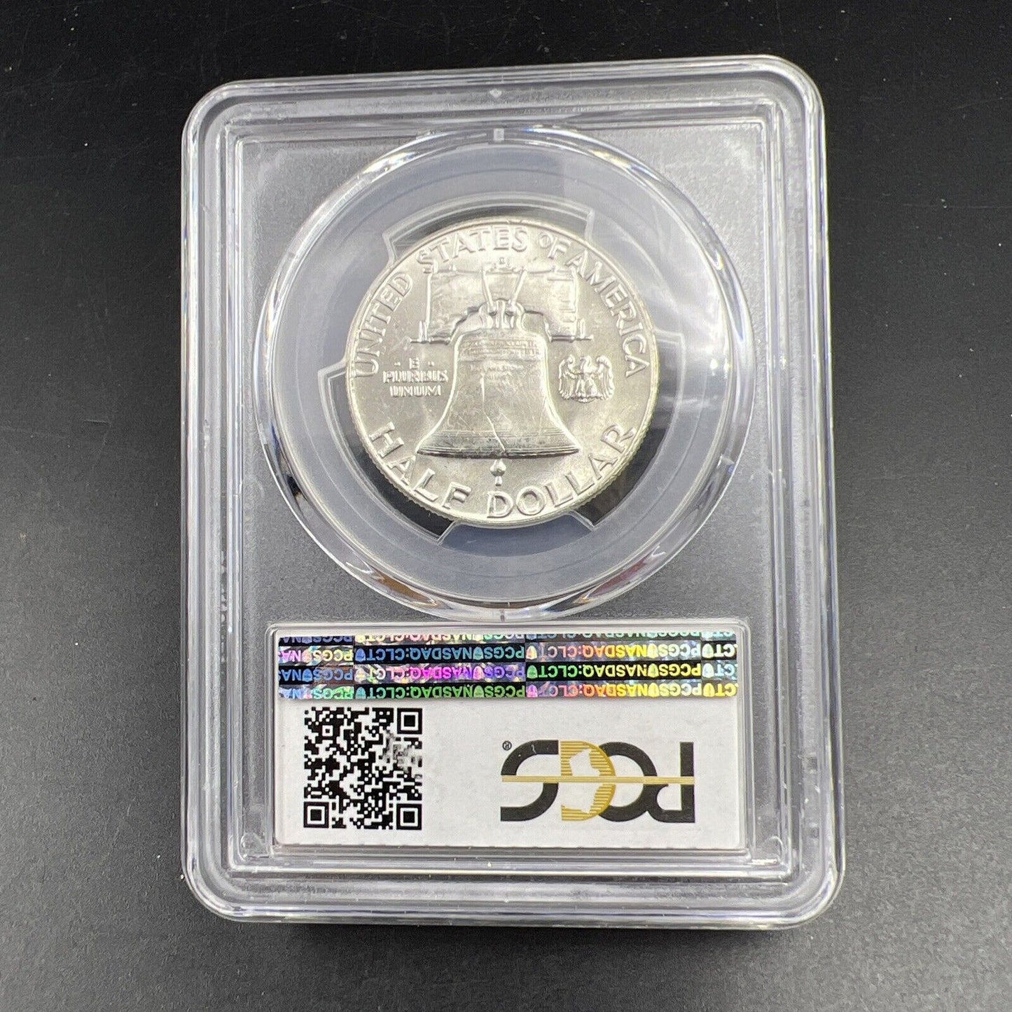 1954 D US Franklin Silver Half Dollar Coin PCGS MS64 CH Choice BU Certified