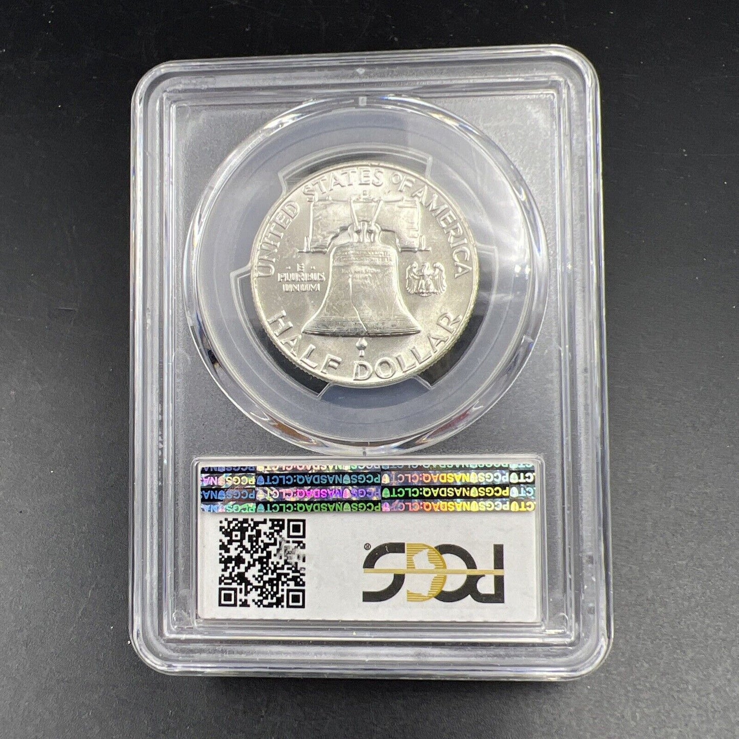 1954 D US Franklin Silver Half Dollar Coin PCGS MS64 CH Choice BU Certified
