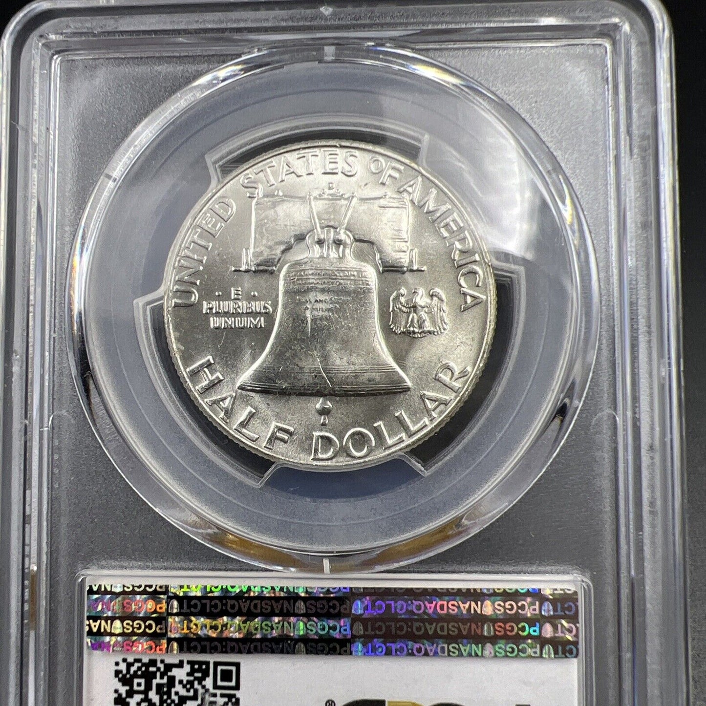 1954 D US Franklin Silver Half Dollar Coin PCGS MS64 CH Choice BU Certified