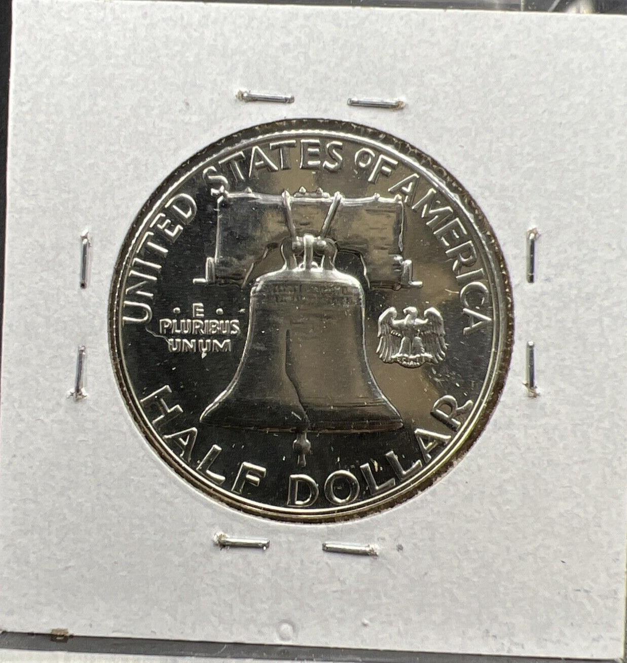 1963 P Franklin Silver Half Dollar Coin Nice Gem Proof