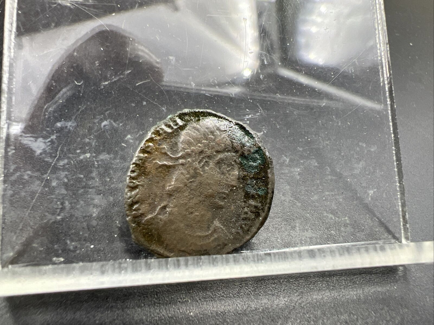 Constantine II AE3 Ancient Roman Coin c. 348-350 BC VG SKU#6246DN Thessalonica