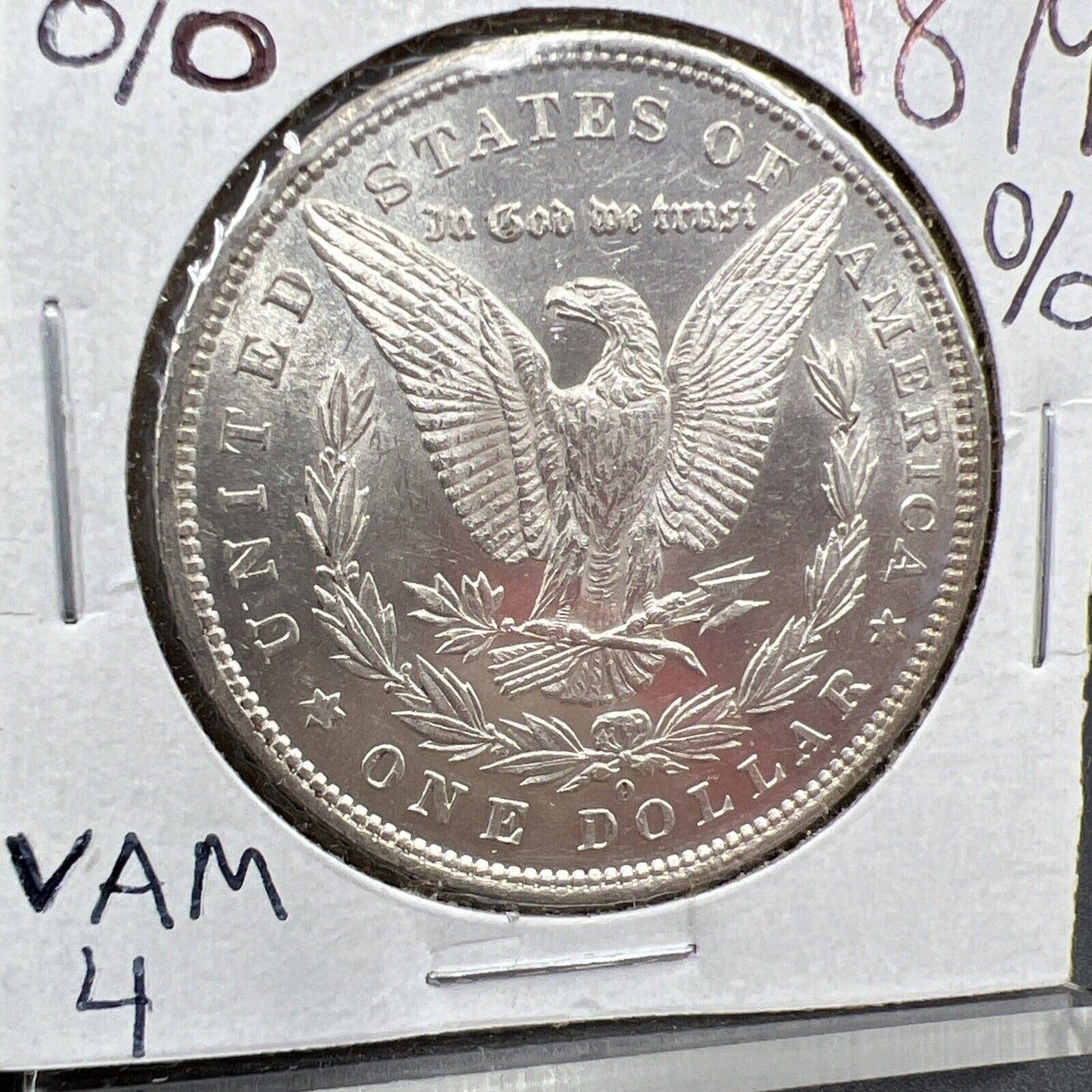 1879 O VAM 4 O/O Horizontal $1 Morgan Silver Dollar Coin Variety Choice AU