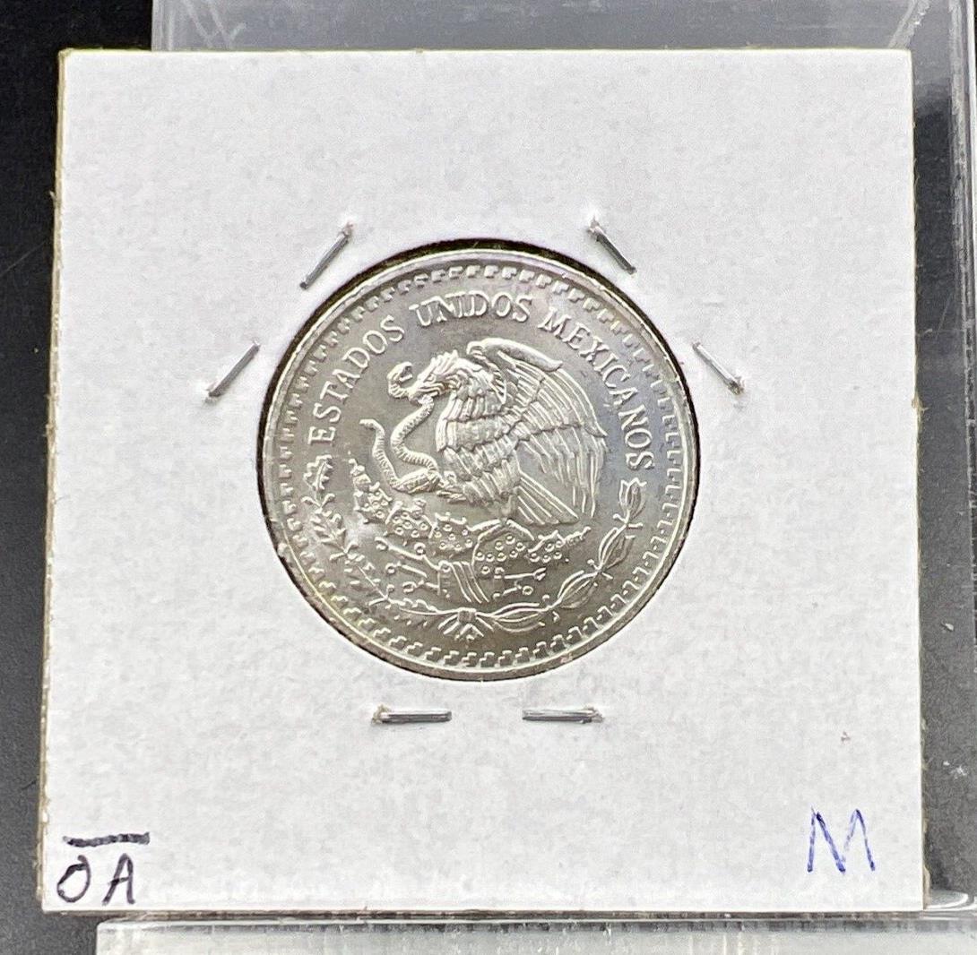 1994 Mexico 1/4 Ounce .999 Silver Round Libertad Ley Plata Pura Coin #M GEM UNC