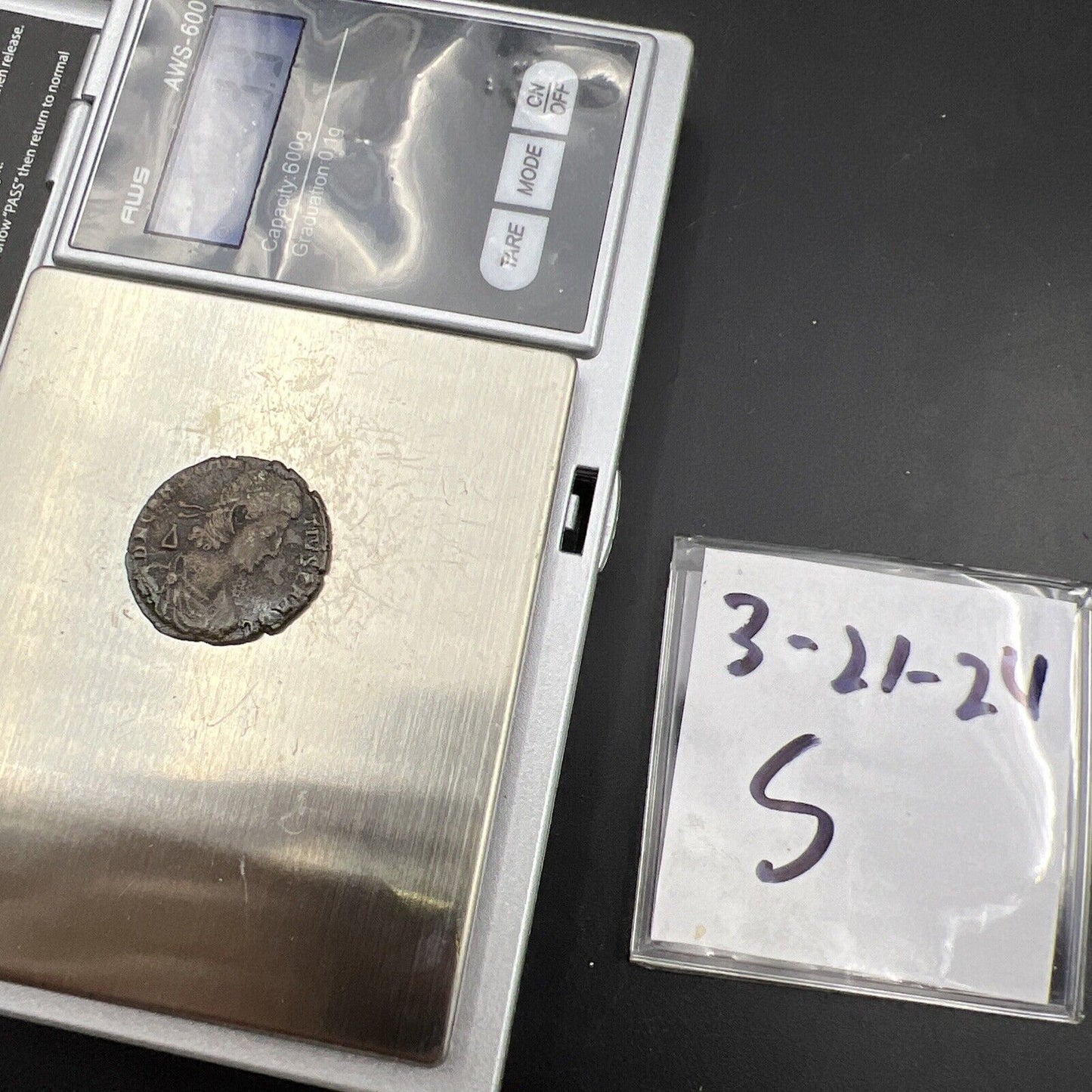 Constantius II AE 3 Nummus Coin c. 348 - 350 AD VG Circ SKU#32124S