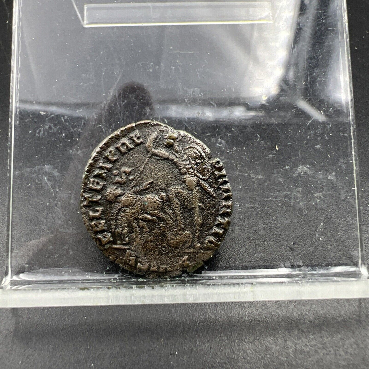 Constantius II AE 3 Nummus Coin c. 348 - 350 AD VG Circ SKU#32124S