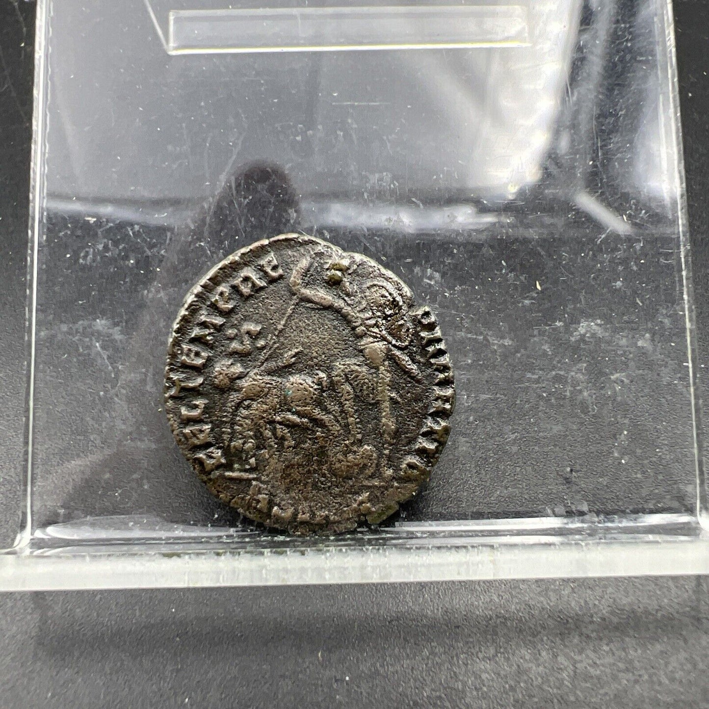 Constantius II AE 3 Nummus Coin c. 348 - 350 AD VG Circ SKU#32124S