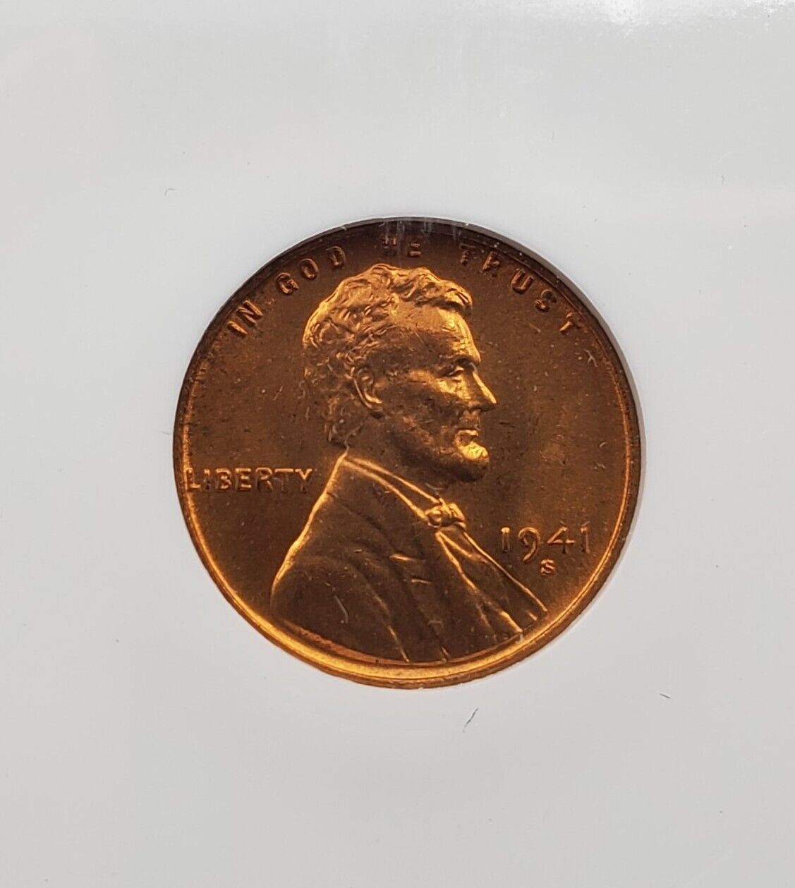 1941 S Lincoln Wheat Cent Penny Coin NGC MS66 RD RED #013 Gem BU Certified