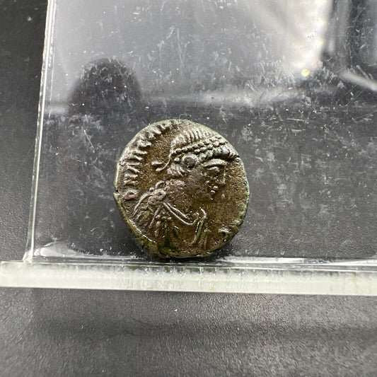 Arcadius 1 I The First AE 4 ancient Roman Bronze Coin CH VF SKU#32124T