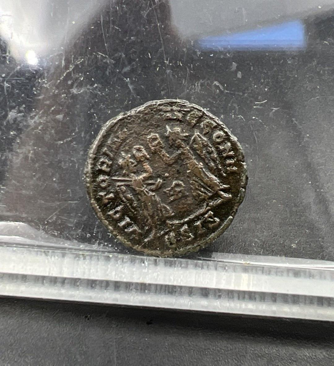 c. 342 - 348 AD Constantius II Ancient Roman Bronze AE 4 Coin Fine Circ SKU3724I