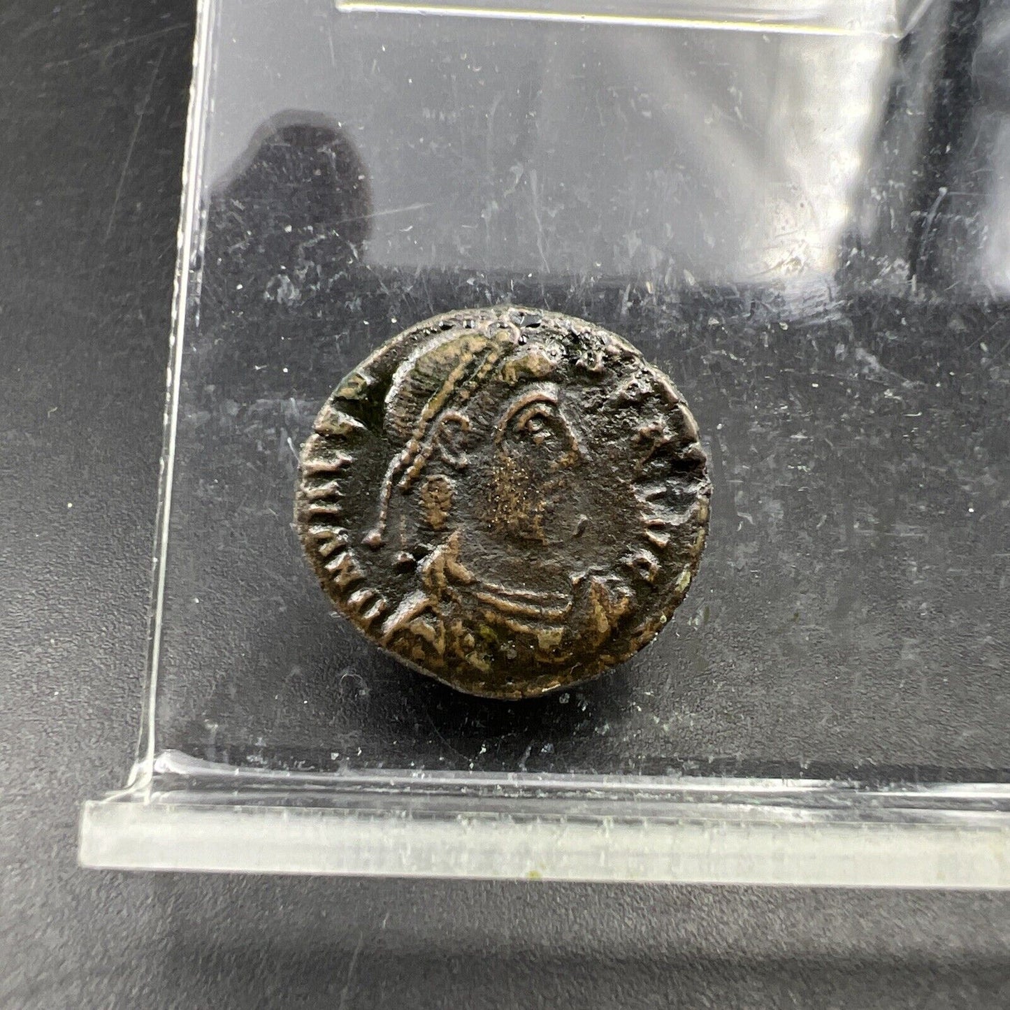 VALENS c. 364 - 367 AD Æ AE 3 Roman Bronze Nummus VG Circ SKU#32124W