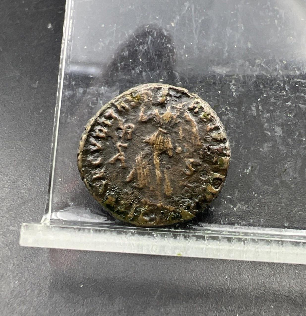 VALENS c. 364 - 367 AD Æ AE 3 Roman Bronze Nummus VG Circ SKU#32124W