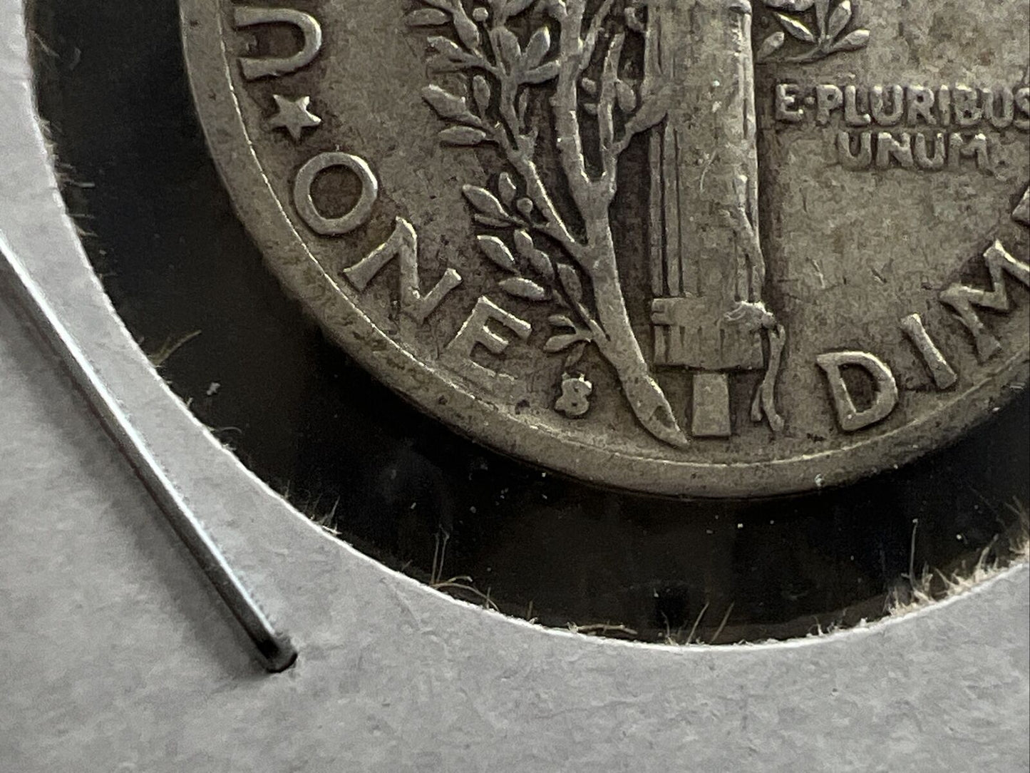 1941 s Mercury Dime Coin Silver Variety S/S RPM Repunched Mint Mark AVG Circ