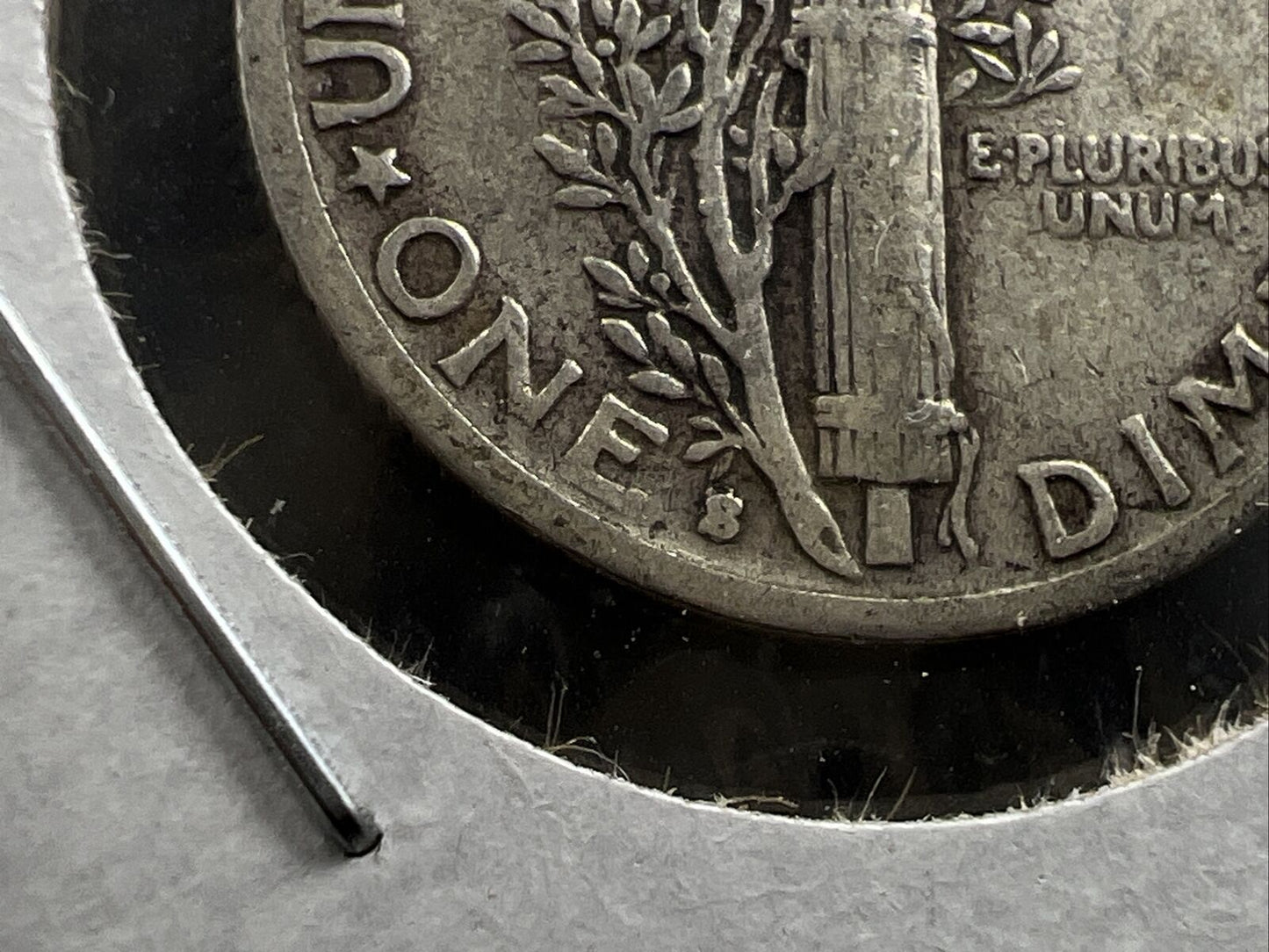 1941 s Mercury Dime Coin Silver Variety S/S RPM Repunched Mint Mark AVG Circ