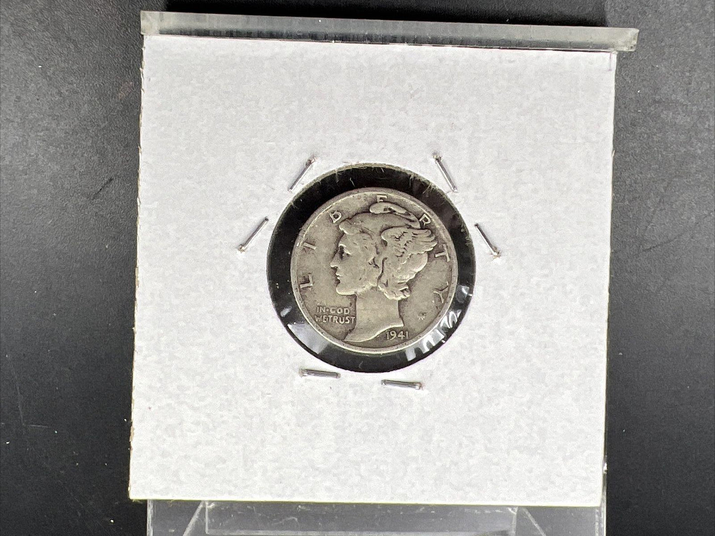 1941 s Mercury Dime Coin Silver Variety S/S RPM Repunched Mint Mark AVG Circ