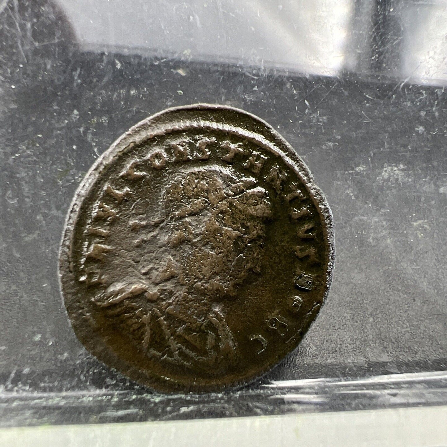 Constantius II Nummus Ancient Roman Bronze Coin c. 330 - 336 AD Fine SKU32124AB