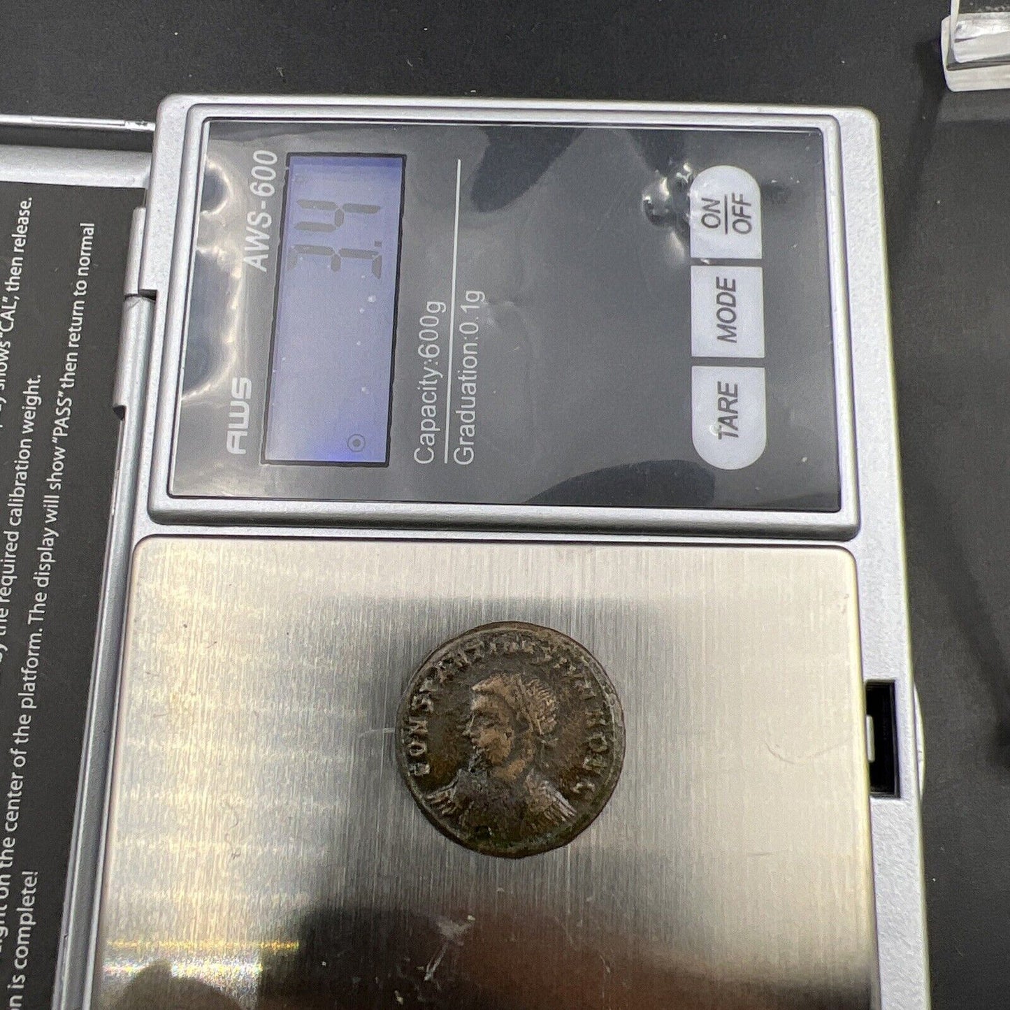 Constantius II c 324 - 329 AD Ancient Roman Bronze Coin Fine Circ