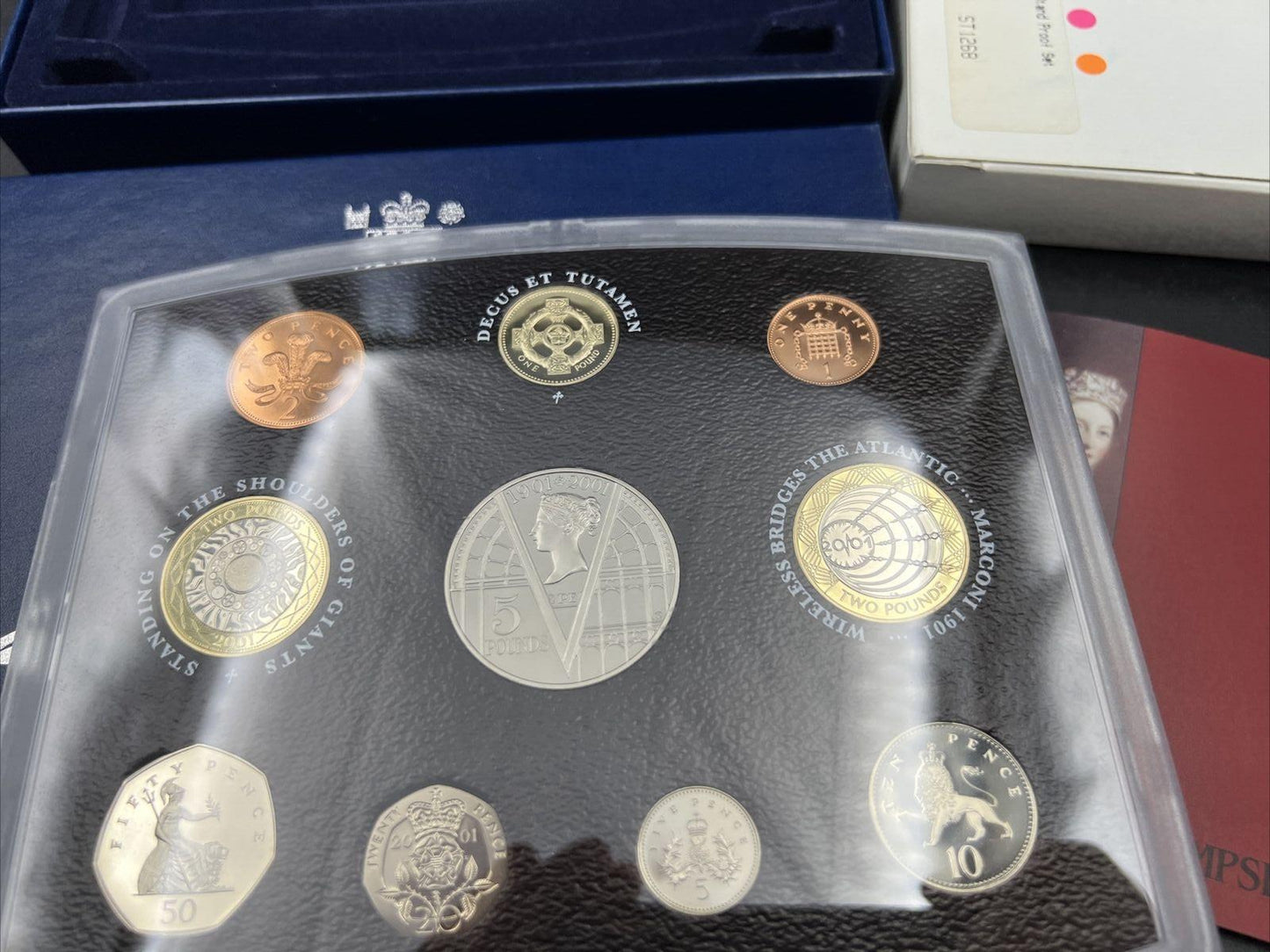 2001 United Kingdom Proof Coin Set OGP