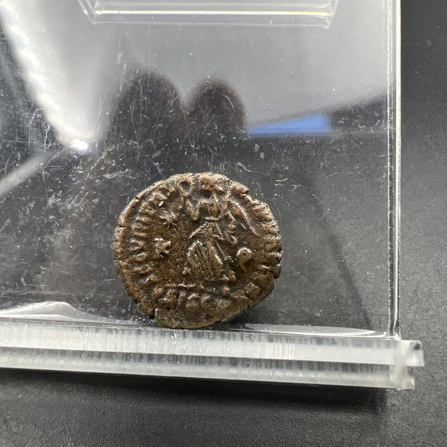 Roman Emperor Valens AE3 Ancient Bronze Coin VF Circ c. 364 - 378 AD