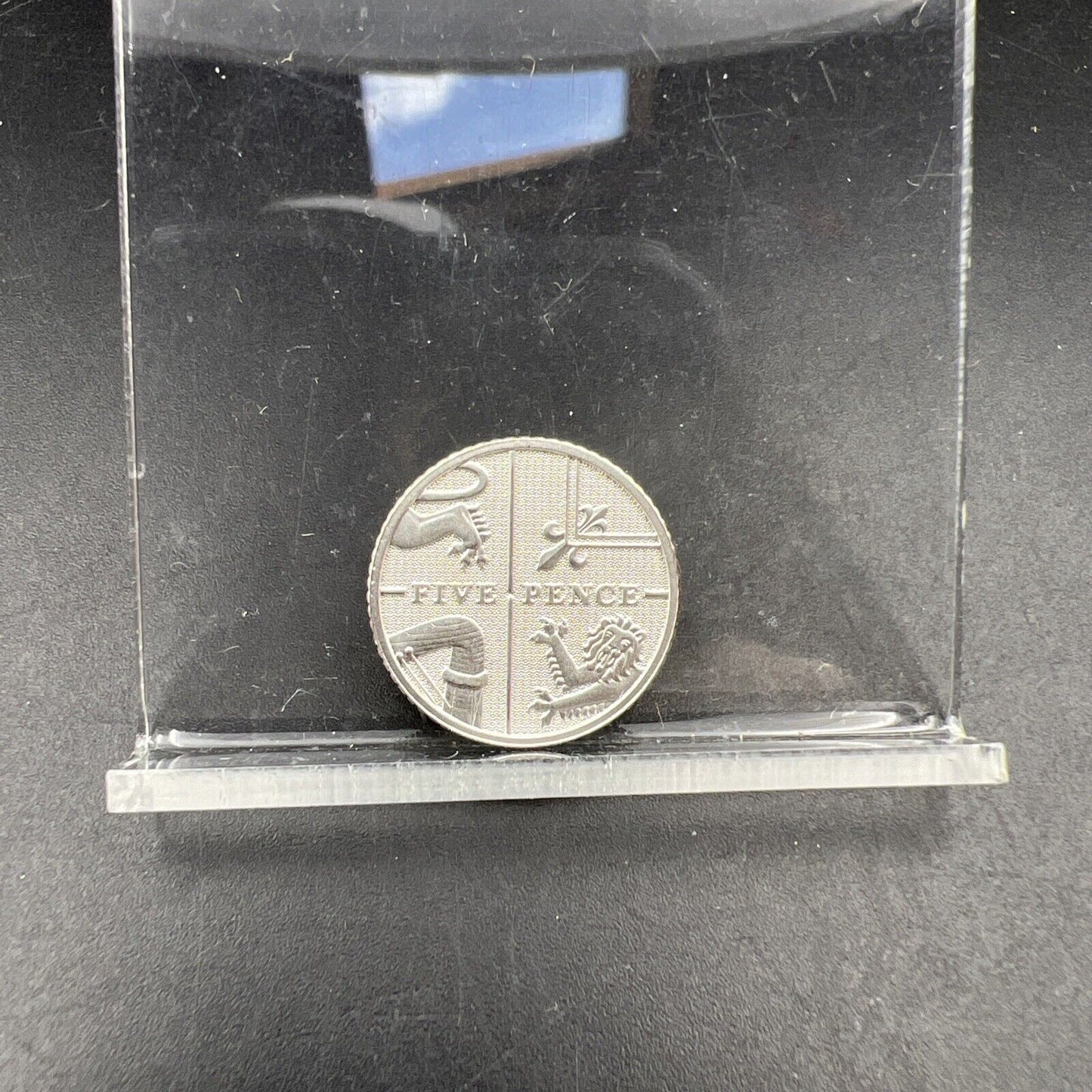2008 Piedfort 5p United Kingdom Sterling Silver 5 Pence Coin Gem Royal Mint #1