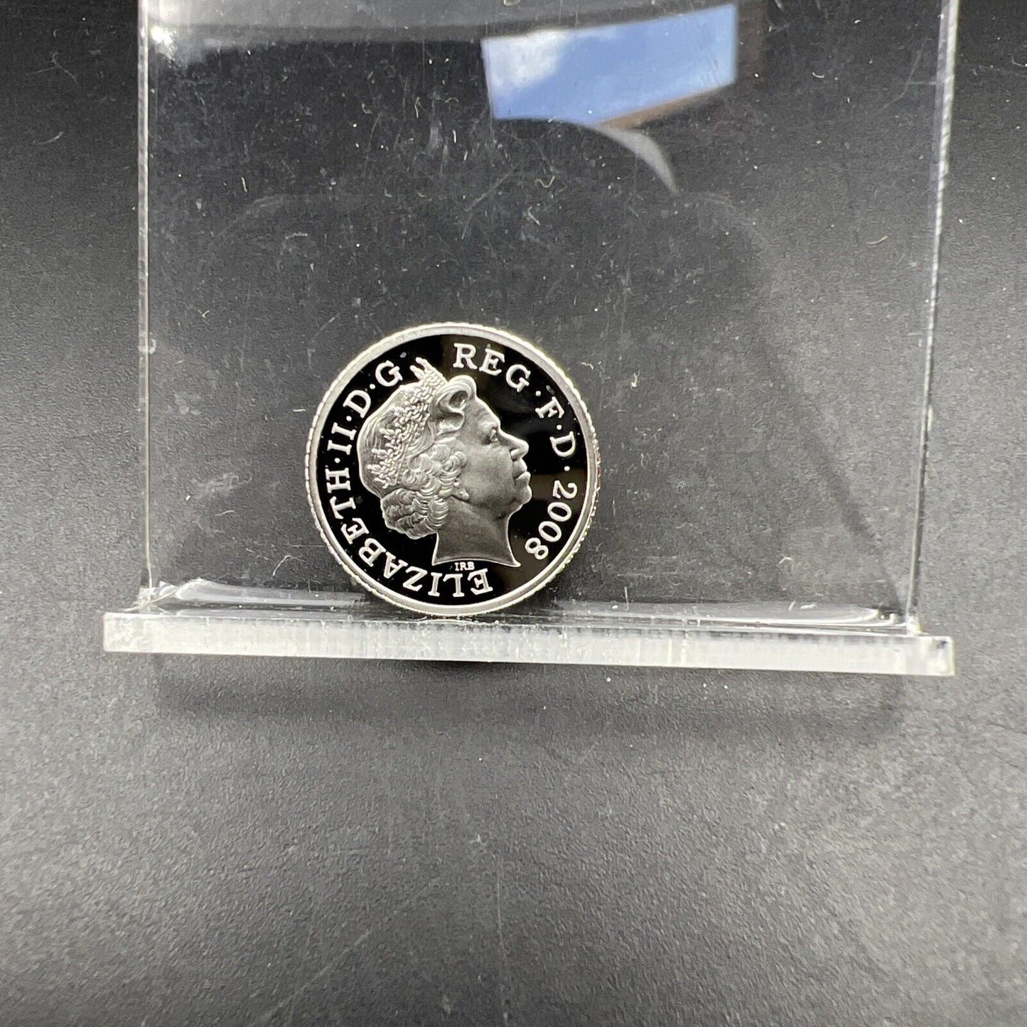2008 Piedfort 5p United Kingdom Sterling Silver 5 Pence Coin Gem Royal Mint #1