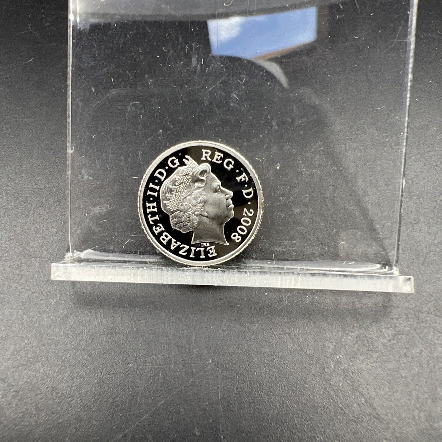 2008 Piedfort 5p United Kingdom Sterling Silver 5 Pence Coin Gem Royal Mint #1
