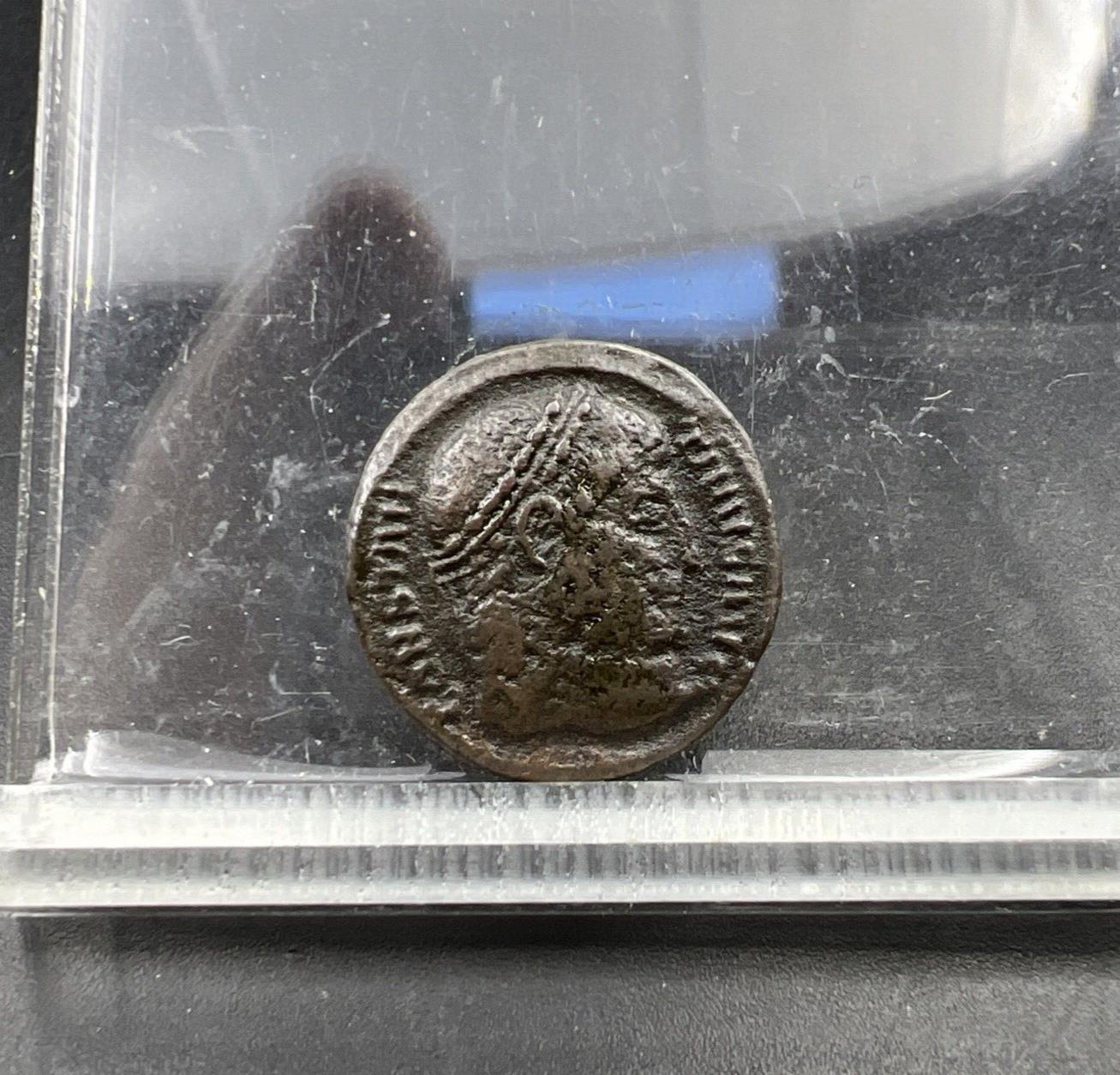 Constantine the Great Ancient Bronze AE 3 Coin c. 320 - 324 VG Circ SKU3724J