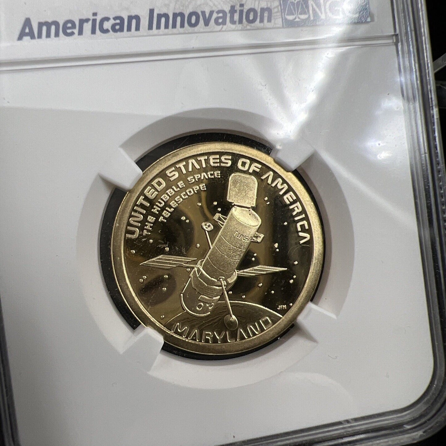 Lot of 4 PF70 NGC 2020 2019 Innovation Dollars Gerber Hubble Clark & Stars
