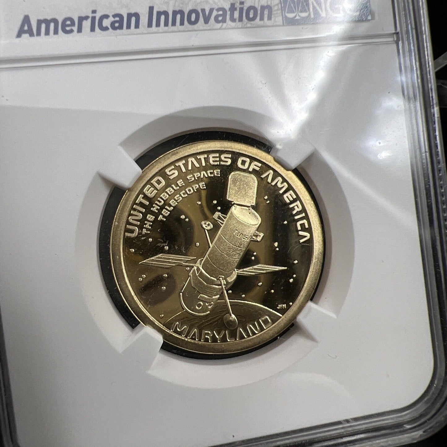 Lot of 4 PF70 NGC 2020 2019 Innovation Dollars Gerber Hubble Clark & Stars
