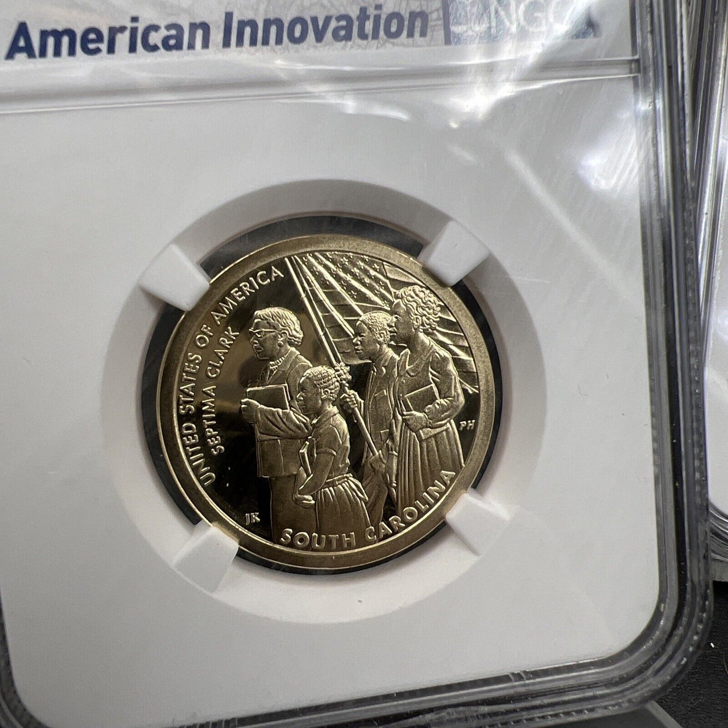 Lot of 4 PF70 NGC 2020 2019 Innovation Dollars Gerber Hubble Clark & Stars