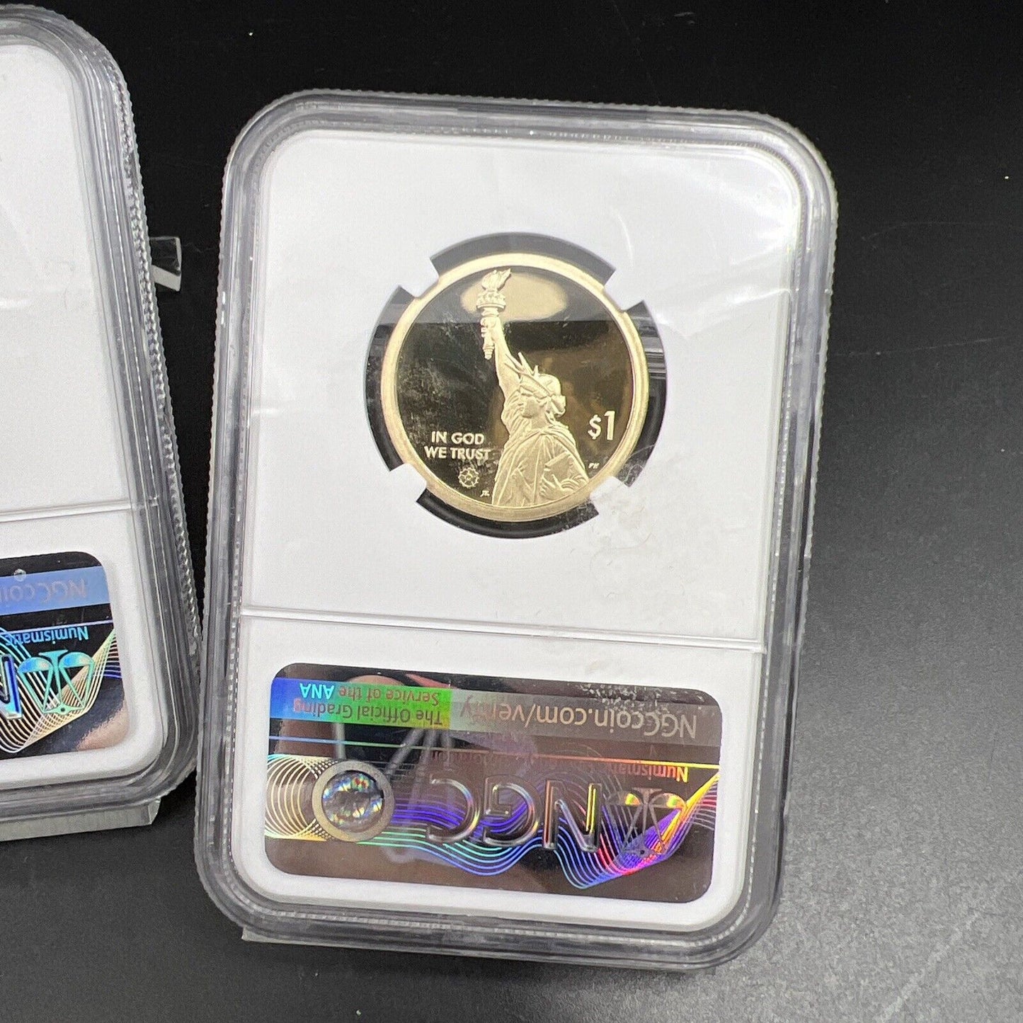 Lot of 4 PF70 NGC 2020 2019 Innovation Dollars Gerber Hubble Clark & Stars